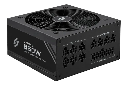 Black Computer Power Supply Unit