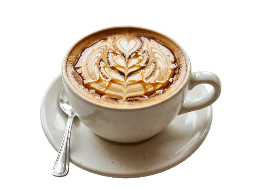 Latte Art Coffee Cup