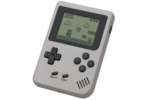 Retro Handheld Video Game Console