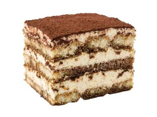 Tiramisu Cake Slice